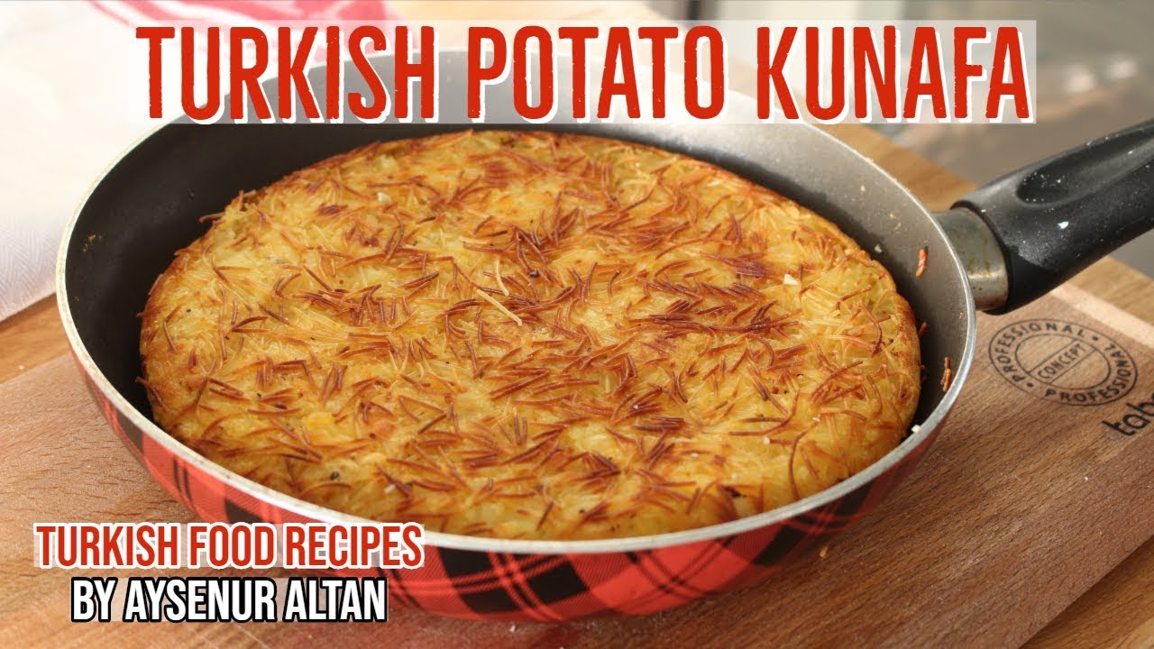 Turkish Style Hash Brown Savory Potato Kunafa For Breakfast YouTube