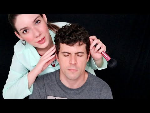 ASMR REAL: ESFOLIAÇÃO, HIDRATAÇÃO, MASSAGEM FACIAL | Para Sentir MUITO SONO | Sons Gostosos de Ouvir
