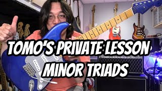 Private Guitar Lesson Homework - Minor Triads screenshot 5