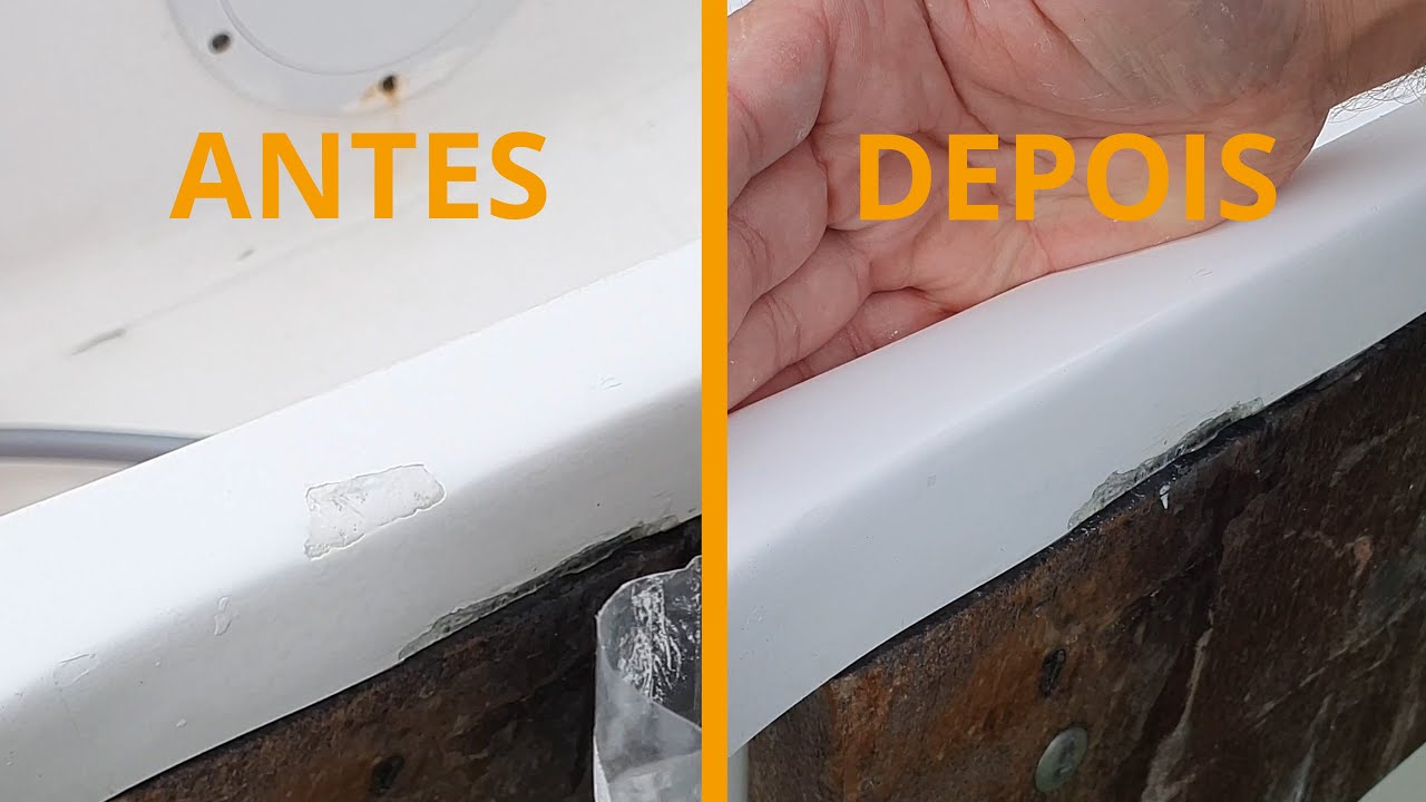 Fazer REPARO no barco com GELCOAT