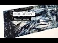 Dan Tirels Monochrome mono printing Abstract ideas