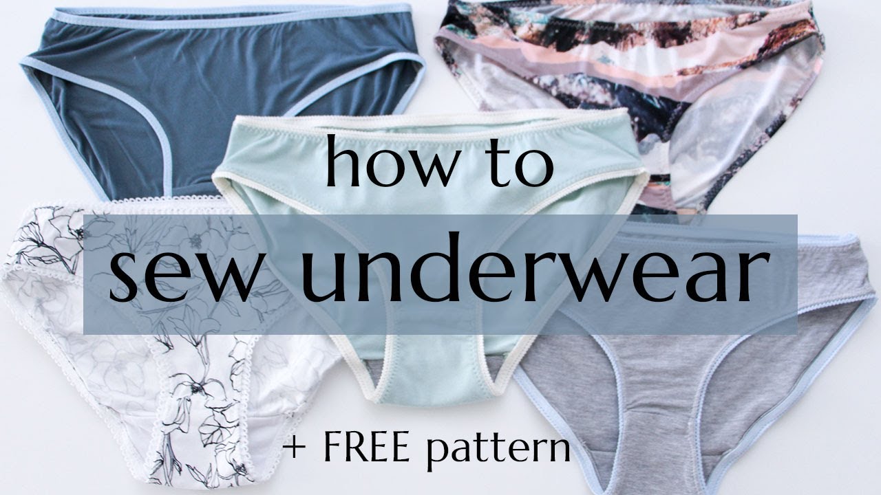 DIY Super Easy Underwear Tutorial For Beginner