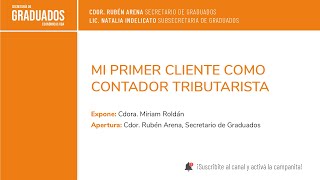 Mi primer cliente como contador tributarista - Económicas UBA