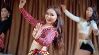 Yalla Habibi Uyanga performance Belly Dance MONGOLIA elementary dance version