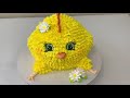 Цыпленок из Белкового  Крема 🐥 Торт 3Д 😍 Торт на ПАСХУ! Красивый торт!