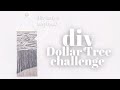 DIY DOLLAR TREE Challenge