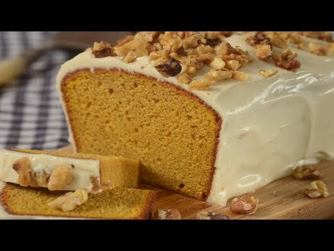 Pumpkin Pound Cake Recipe Demonstration - Joyofbaking.com