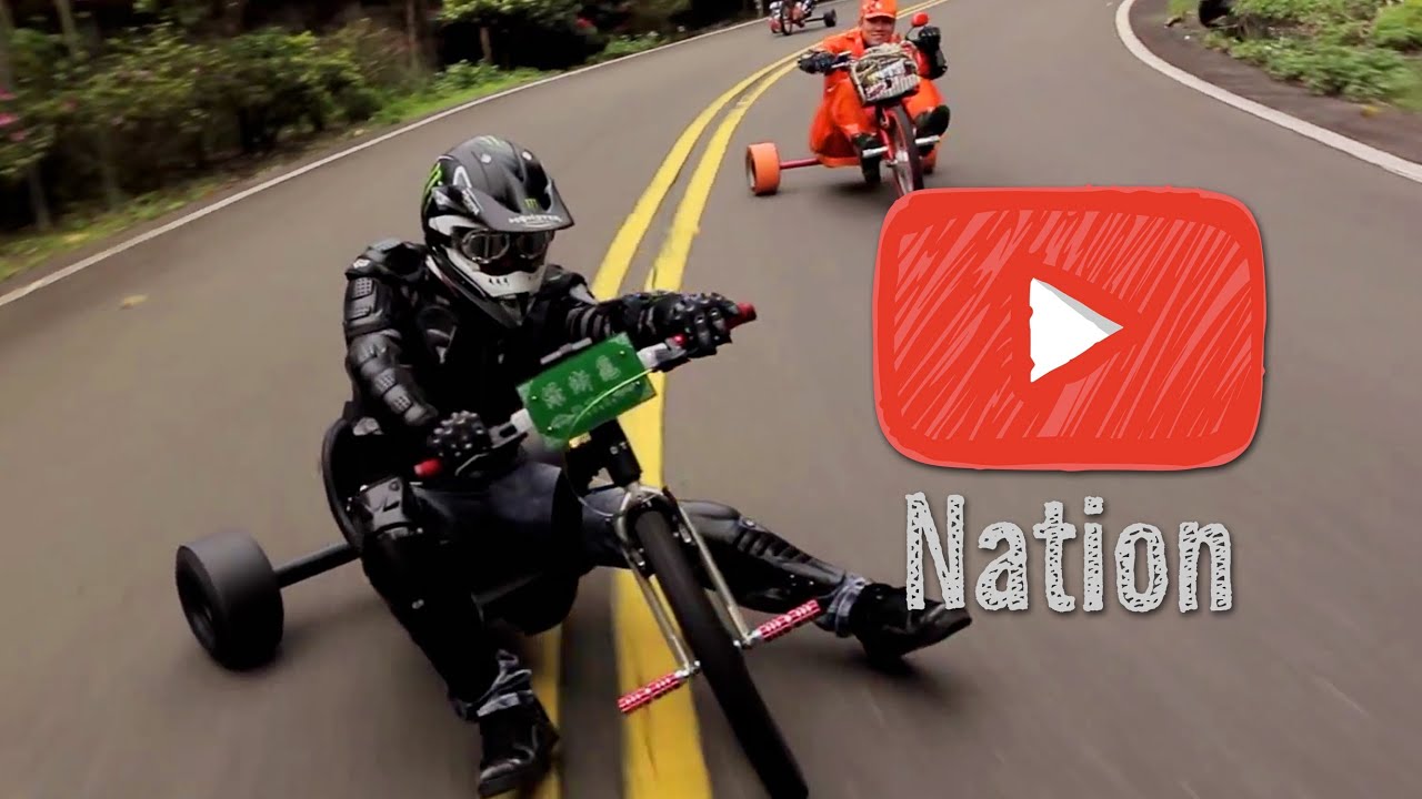 Trike Drifting Through Taiwan | YouTube Nation | Monday - YouTube