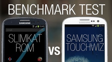 SlimKat 3.0.64 vs Samsung Touchwiz - Full Antutu Benchmark Test 2014 (Galaxy SIII)