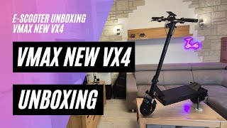 🛴 VMAX NEW VX4 🎁 Unboxing und Probefahrt (52V; 20,3AH; 500W)