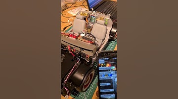 New Eaglemoss BTTF Delorean Board Mod TimeCircuits ON (Work In Progress)