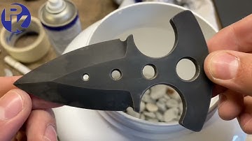 Dirilis Noyan  Knife making: Dark Push Dagger