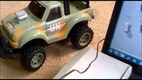 Controlling car with labview and arduino Part 2