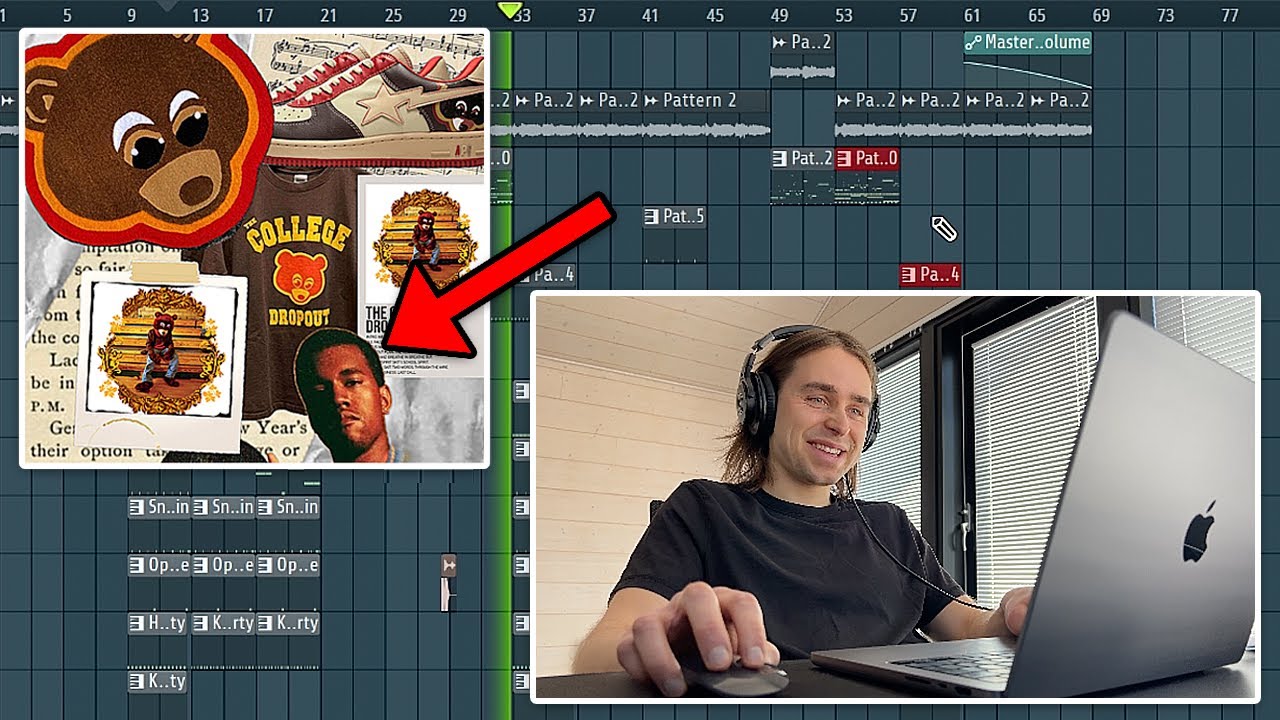 Making a Old Kanye West Type Beat | FL Studio Cookup