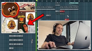 Making a Old Kanye West Type Beat | FL Studio Cookup