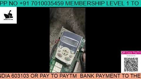 VFD : Variable Frequency Drive Error 18 :Real Time : Trouble Shooting : Important Tips For Engineers