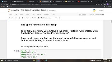 The Spark Foundation Task 05 || Exploratory Data Analysis (Sports)