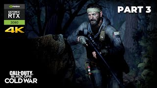 Call of Duty  Black Ops Cold War Walkthrough Part 3 | 4k Ultra Hd PC Settings | RTX IS ON