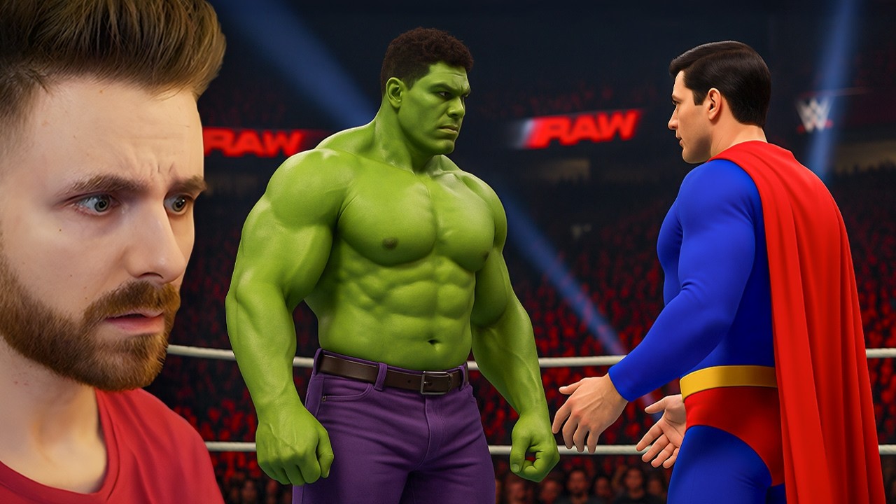 ROYAL RUMBLE cu 90 de SUPER EROI