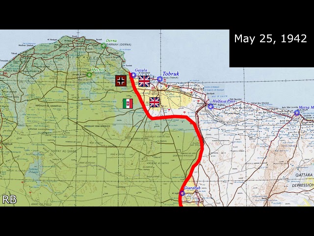 The Western Desert campaign Animated - 1940-1943 (Complete) - YouTube