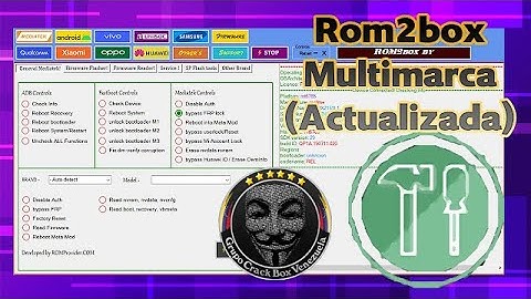 ROM2Box Tool V3.4 Mtk Qualcomm Unisoc Xiaomi Samsung (ACTUALIZACIÓN)