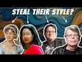 How to ethically copy the style of famous authors with chatgpt