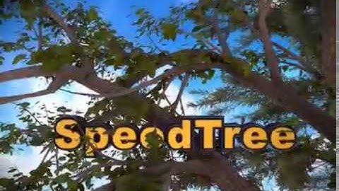 Speed Tree to element 3d test render