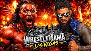 The Ruler Destroy Main Event Jey Uso! Oba Femi Vs Jey Uso - Extreme Rules Match | Wrestlemania Vegas