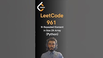 LeetCode#961 N-Repeated Element in Size 2N Array - Python