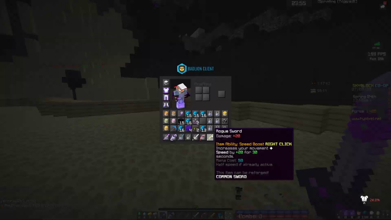 farming zealots on skyblock YouTube