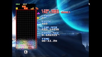 NullpoMino | Sprint - 11.20 [World Record]