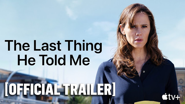 The Last Thing He Told Me - Official Trailer Starring Jennifer Garner