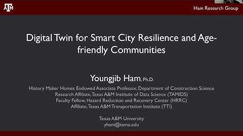 Digital Twin for Smart City Resilience and Age-friendly Communities