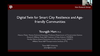 Digital Twin for Smart City Resilience and Age-friendly Communities