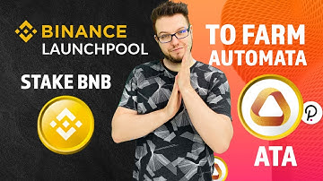 Earn Automata (ATA) by staking BNB. Farm ATA on Binance Launchpool!