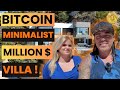 How does a bitcoin minimalist million dollar villa look like