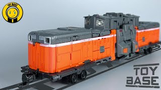 【Трансформация дизельного локомотива!】Moon Studio MS-03 Iron Arm Transformers Kean Train Robot Toy