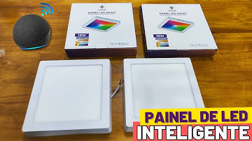 PAINEL DE LED SMART EKASA COMO INSTALAR E CONFIGURAR.