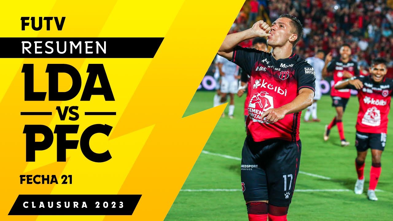 Resumen del juego LDA (4) vs PFC (0) / Clausura 2023 / Jornada 21 - YouTube