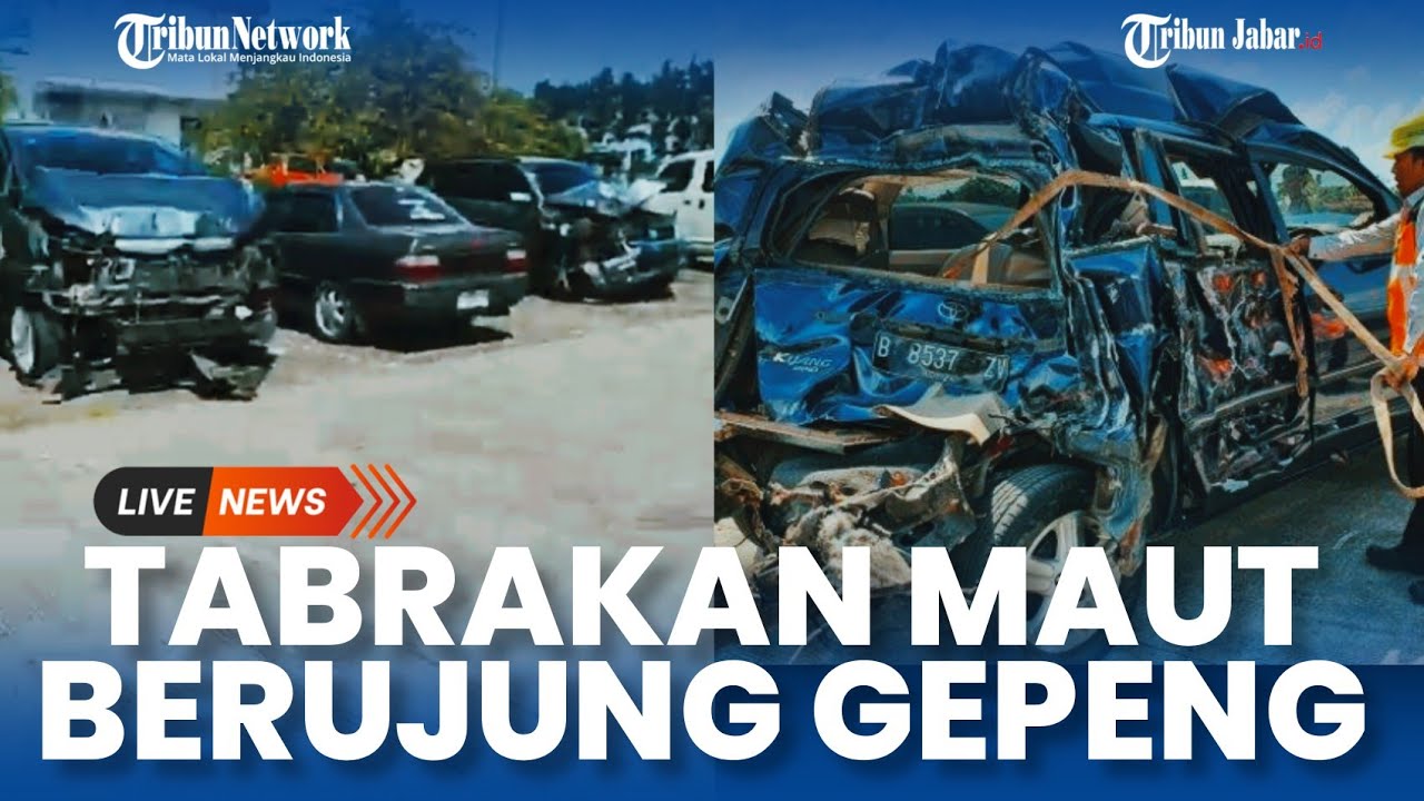 Dampak 7 Mobil Tabrakan Beruntun di Tol Cipali, Ada Korban Hingga Kendaraan Penyok