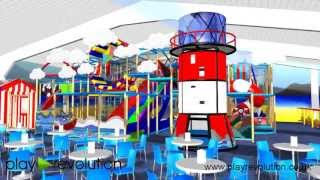 Indoor Soft Play Coastal Theme Area screenshot 1