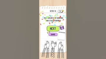 Brain test level 51 android ios games walkthrough