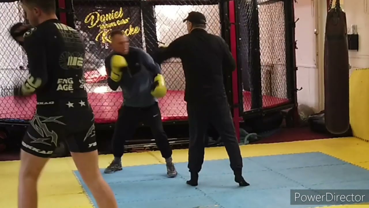 Andy Marlow with Danny etches on pads