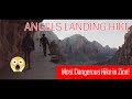 Angels Landing Hike Zion National Park - Craziest Hike in Zion!