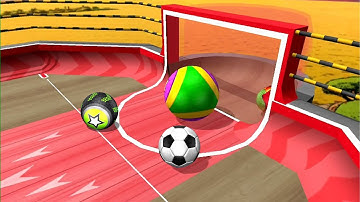 Going Balls - Football Level Gameplay Android, iOS #321