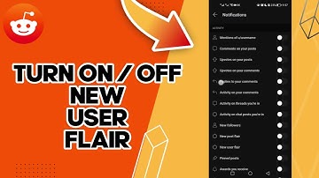 How To Turn ON or OFF New User Flair On Reddit