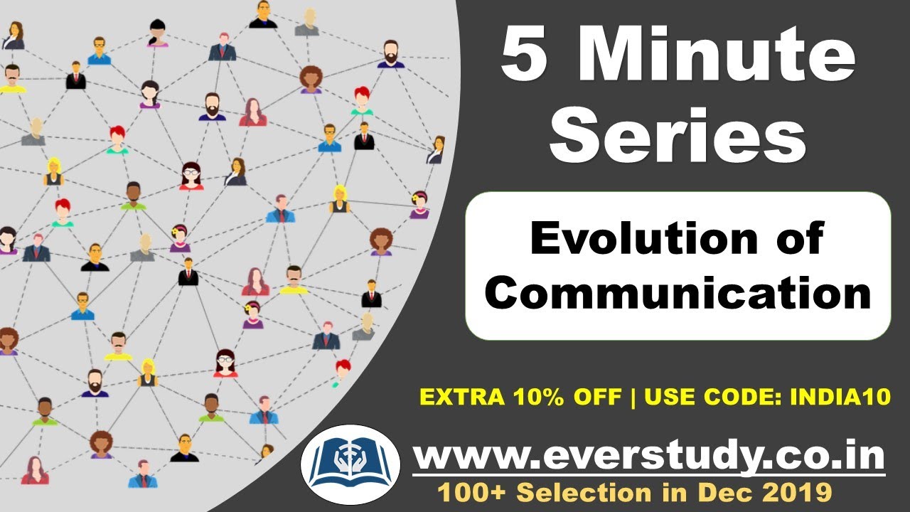 Evolution of Communication | 5 Minutes Series | UGC NET Paper 1