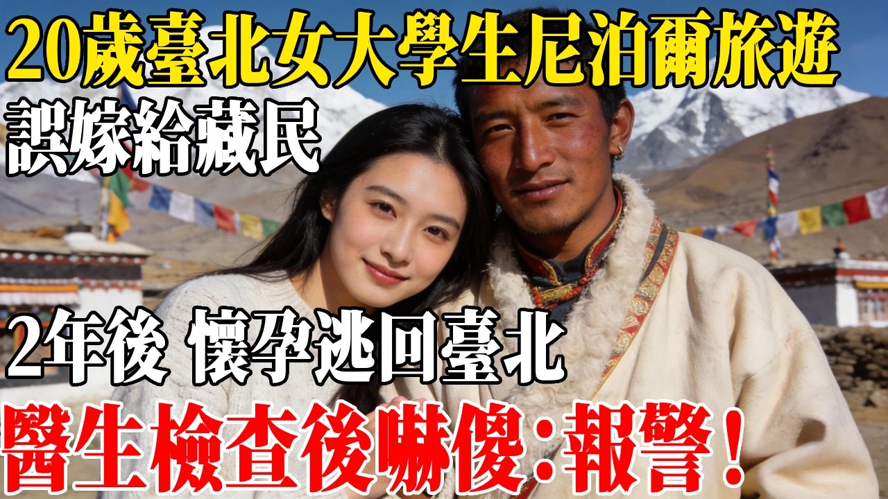 20歲臺北女大學生尼泊爾旅遊，誤嫁給藏民，2年後 懷孕逃回臺北，醫生檢查後嚇傻：報警！#民間故事 #人間故事會