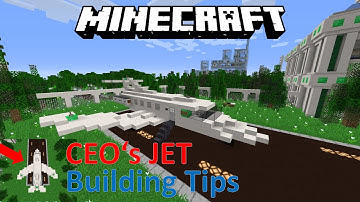 CEO Private Jet Tutorial | Minecraft | RTsWorld