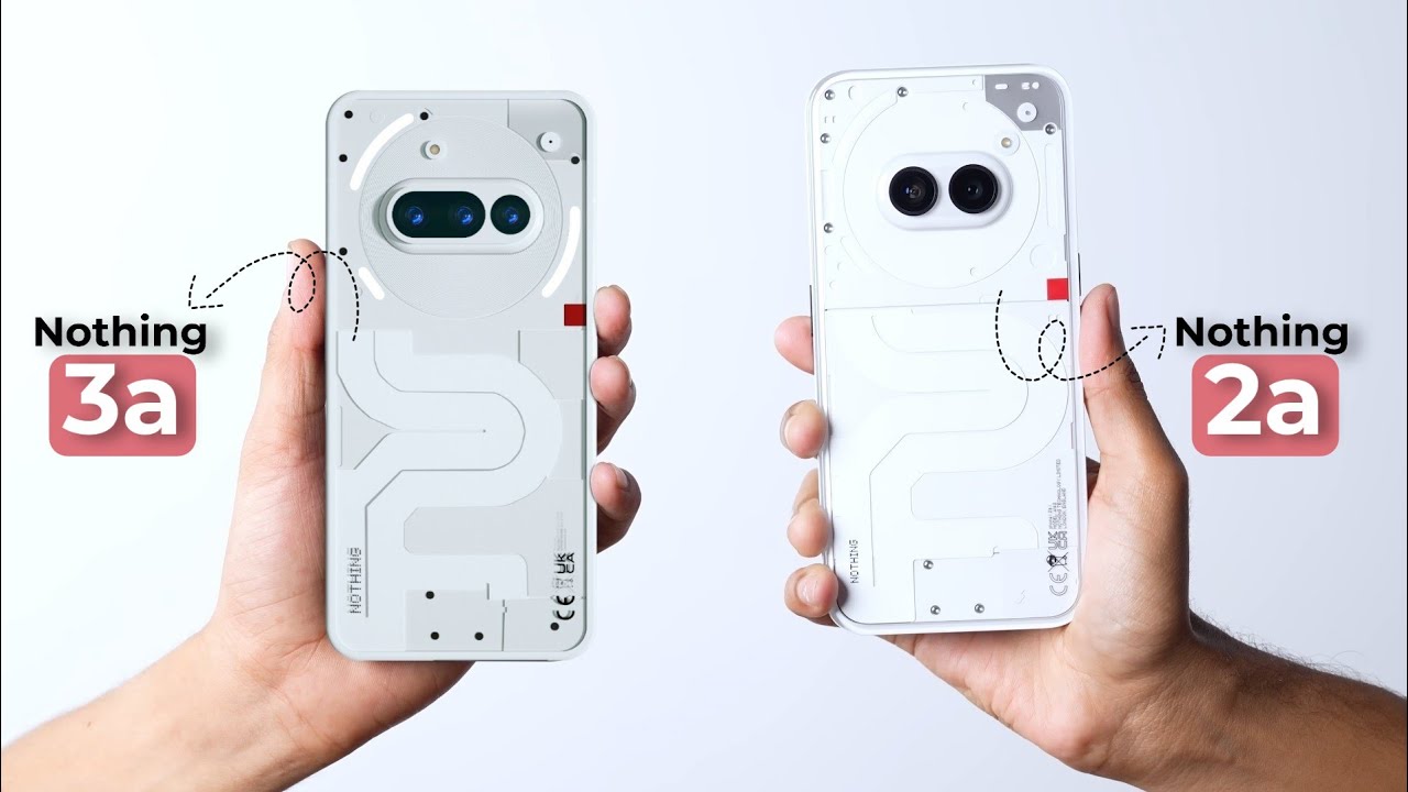 Nothing Phone 3a Vs Nothing Phone 2a ⚡| Full Comparison & Benchmark